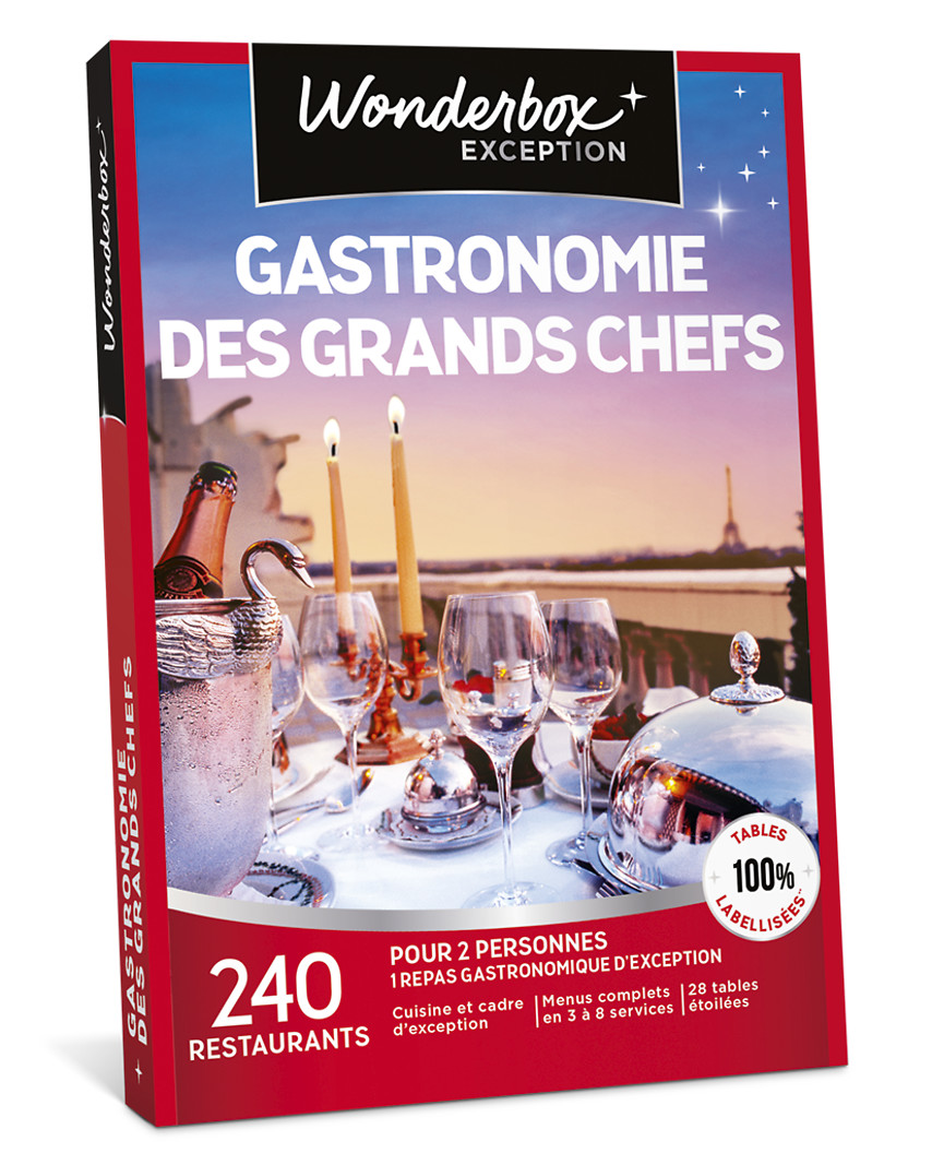 Coffret cadeau gastronomie des grands chefs